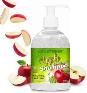 Kayamaya Apple Cider Vinegar Shampoo for Dry, Frizz-Free & Stronger Hair