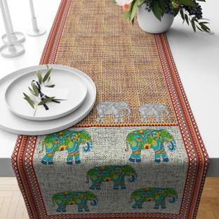 SUBHUSHA Multicolor 178 cm Table Runner