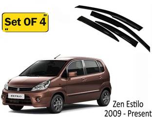 KRISHNA AUTO For Non-convertibles Front, Rear Wind Deflector