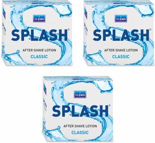 VI - JOHN After Shave Lotion Splash Pack Of 3 (bottle of 50 ml each)