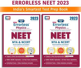 Errorless Physics NEET 2023 - (Set of 2 Vol.)