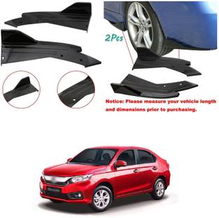 XZRTZ Rear Bumper Splitter Lip Diffuser Wrap Angle Anti-Scratch Protection D32 Matte, Glossy, Chrome Honda Amaze Rear Garnish