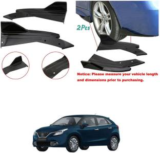 XZRTZ Rear Bumper Splitter Lip Diffuser Wrap Angle Anti-Scratch Protection D162 Matte, Glossy, Chrome Maruti Baleno Rear Garnish