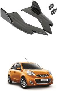 XZRTZ Rear Bumper Splitter Lip Diffuser Wrap Angle Anti-Scratch Protection D184 Matte, Glossy, Chrome Nissan Micra Rear Garnish