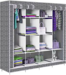 SB07 D2 Cabinet print Carbon Steel Collapsible Wardrobe