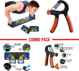 Berq Pushup Board with weight Adjustable Hand Grip Wrist Exercise tool Hand Grip/Fitness Grip