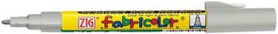 Zig FABRIC MARKER SILVER PERMANENT MARKER (OPAQUE) PACK OF 1 AP-Certified