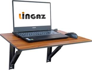 LINGAZ Wall mounted Office Study table(23.4 inchX15.5inch) ,Laptop Table stand Foldable Engineered Wood Study Table