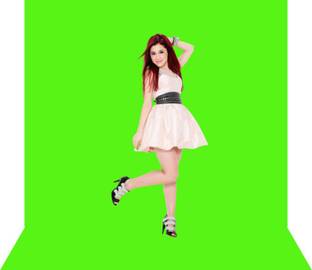 Faniliit 8x12ft Green Screen Background Backdrop Photo video YouTube insta reels Reflector