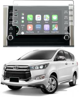 Wishguard Edge To Edge Tempered Glass for Toyota Innova Crysta Z Facelift (8 inch) 2021-22 Navigation & Infotainment System [Clear, 1]