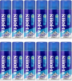 VI-JOHN Travel Shaving Foam For All Skin Types (50gm Each) | Pack of 12
