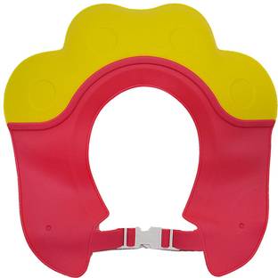 SYGA Baby Shampoo Shower Protection Bath Cap Soft Adjustable Visor Hat,Baby,Kids(Red)