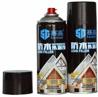 primesale Leak Seal Black Rubber Coating Spray Crack Filler