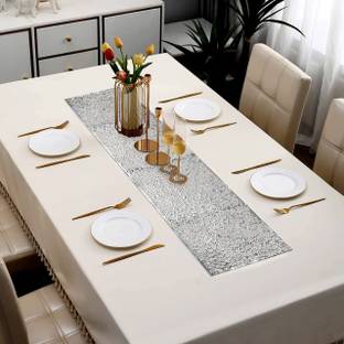 Flipkart SmartBuy Silver 135 cm Table Runner