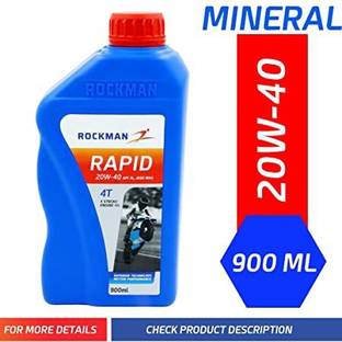 rockman APID 20W-40, API SL, JASO MA2 900ML Mineral Engine Oil