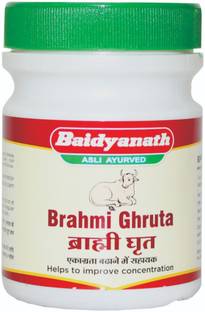 Baidyanath Brahmi Ghruta | Helps to Improve Memory & Concentration | 100 gm