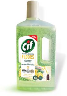 Cif Natural Essence Disinfectant Floor Cleaner Yuzu Lemon and Lemon Grass