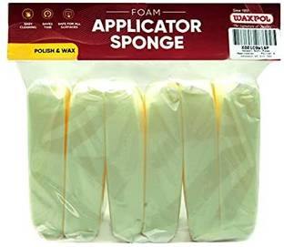 The Waxpol Industries Limited Waxpol Soft Foam Applicator Sponge for Polish & Wax (Pack of Six) Waxpol Soft Foam Applicator Sponge for Polish & Wax (Pack of Six) Vehicle Interior Cleaner