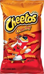 Cheetos CRUNCHY CHEESE FLAVORED SNACKS IMPORTED ( USA ) 226.6 gms Puffcorn