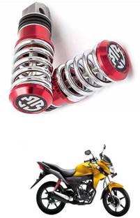 PRTEK Bike 1 Pair Aluminum Aolly Motorcycle Rear Set Footrest Footpeg 224 Foot Rest
