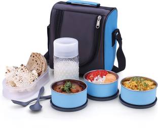 ऋशील वर Premium Lunch Box Set 4 कंटेनर लंच बॉक्स
