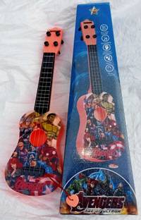 mayank & company 4-String Small Guitar Toy (Print May Very)