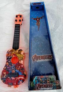 mayank & company Acoustic Learning Mini Guitar Toy || Cartoon Printed