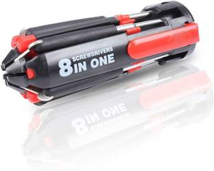 Deoxys Multi Functional 8 in 1 Screwdriver Tool Set Combination Screwdriver