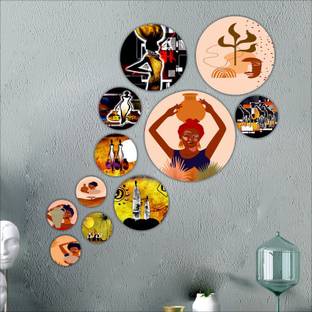 saf Wooden Round Pack of 11