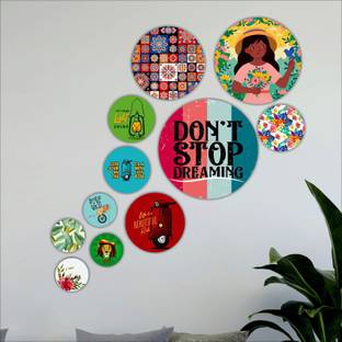 saf Wooden Round Pack of 11