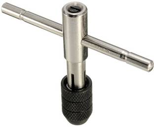 metrotools T-HANDLE TAP WRENCH CHUCK TYPE ADJUSTABLE HAND TOOL Single Sided T Type Wrench