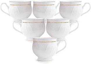 love unlimited Pack of 6 Bone China Beautiful and Stylist Kareena shape design Tea Cup