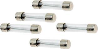 Ovicart 15A Fast Blow 6.35x25mm Glass Fuse (Pack of 5) Electrical Fuse