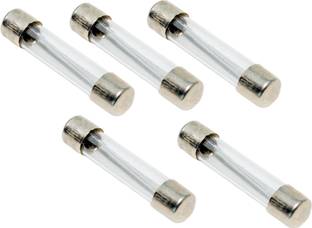 Ovicart Fast Blow 6.35x25mm Glass Fuse (Pack of 5) Electrical Fuse