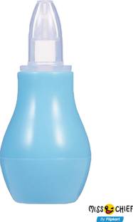 Miss & Chief by Flipkart Baby Nose Cleaner/Nasal Vacuum Sucker Mucus Snot Aspirator for Babies (Blue, Pack Of 1) Manual Nasal Aspirator