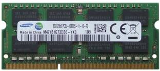 SAMSUNG Low Voltage 1600 MHz DDR3 8 GB (Dual Channel) Mac, Laptop SODIMM (PC3L-12800)