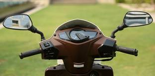 Mvaeshop Manual Rear View Mirror, Passenger Side, Driver Side For Hero Maestro