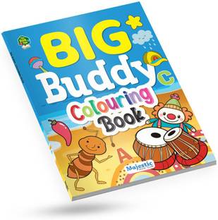THE BOOK TREE BIG BUDDY COLOURING BOOK FOR KIDS, COLOURING BOOK , ACTIVITY COLOURING BOOK FOR 3-10 YEARS OLD KIDS- GIFT TO CHILDREN FOR PAINTING, DRAWING AND COLOURING