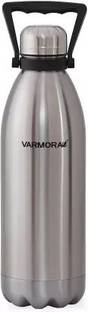 VARMORA SILKY 1.5L Water Bottle silver 1500 ml Flask