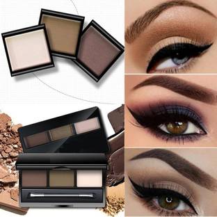 KAIASHA Eyebrow Powder with brush Palette Eyebrow Waterproof 10 g