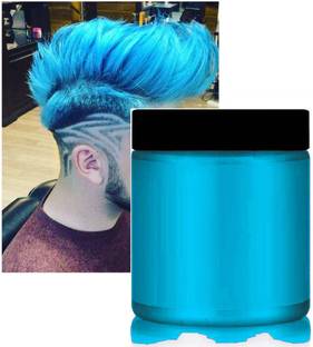 YAWI daily use & instant hair color wax natural , Sky Blue