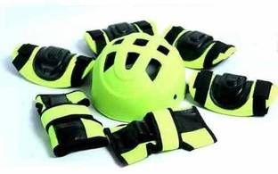 BAAZ Skating Protection Kit - Helmet + Elbow Guard + Knee Guard + Hand Guard Skating Kit