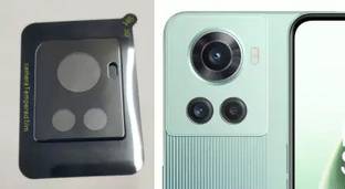 GDBUY Back Camera Lens Glass Protector for OnePlus 10R 5G