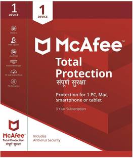 McAfee Total Security 1.0 User 3 Years