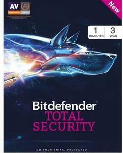 bitdefender Total Security 1.0 User 3 Years
