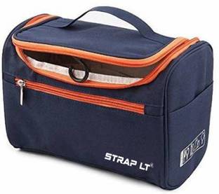 Straplt Hanging Travel Makeup Cosmetic Organizer Shower Bag Bathroom Shaving Kit Travel Toiletry Kit