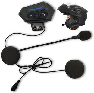 acube mart Helmet Earphone Wireless On-Ear Helmet Bluetooth Music & Calling System with Mic Smart Headphones