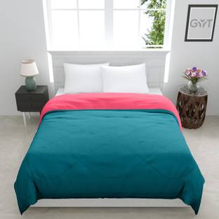 GYT Checkered Single Comforter for  AC Room