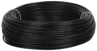 Polymax PVC 2.5 M.M. Single Core 1 sq/mm Black 270 ft. Wire