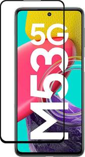 slaky Edge To Edge Tempered Glass for Samsung Galaxy M53 5G